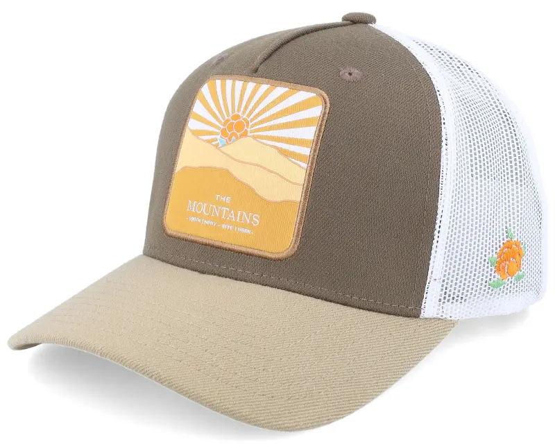 SQRTN Mountains Cap Brown Trucker online