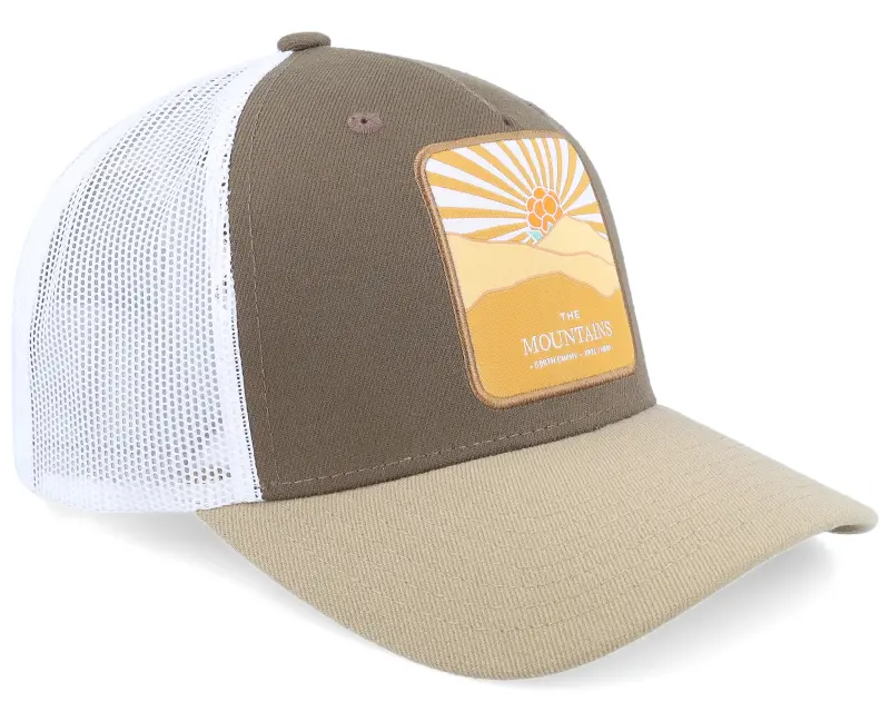 SQRTN Mountains Cap Brown Trucker online