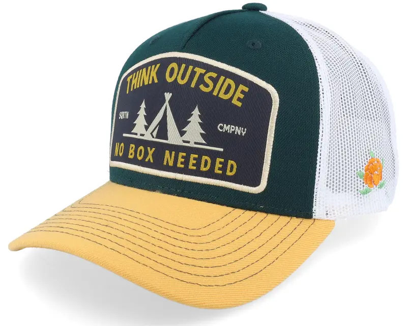 SQRTN Outside Cap Olive Trucker online
