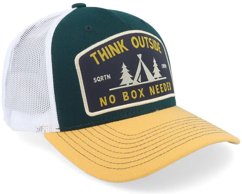 SQRTN Outside Cap Olive Trucker online