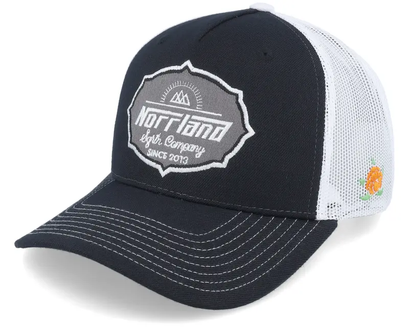 SQRTN Patrol Hooked Cap Black Trucker online