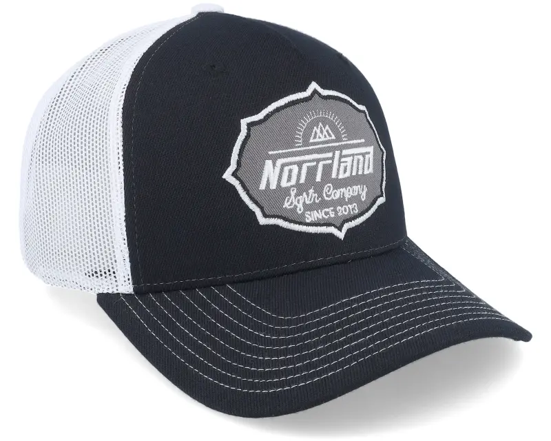 SQRTN Patrol Hooked Cap Black Trucker online