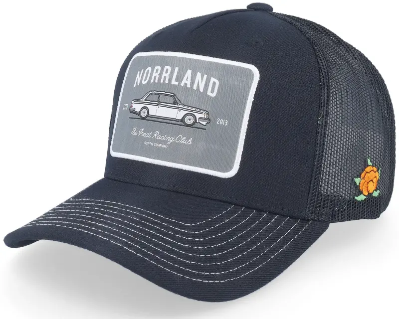 SQRTN Racing Hooked Cap Black Trucker online