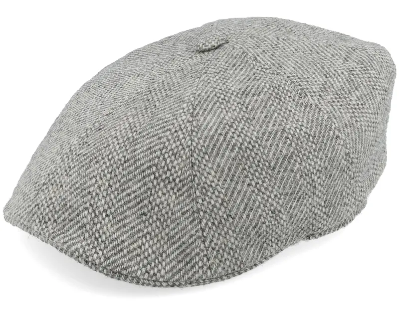 Stetson 8-panel Cap Sustainable Wool White Light Grey Flat Cap online