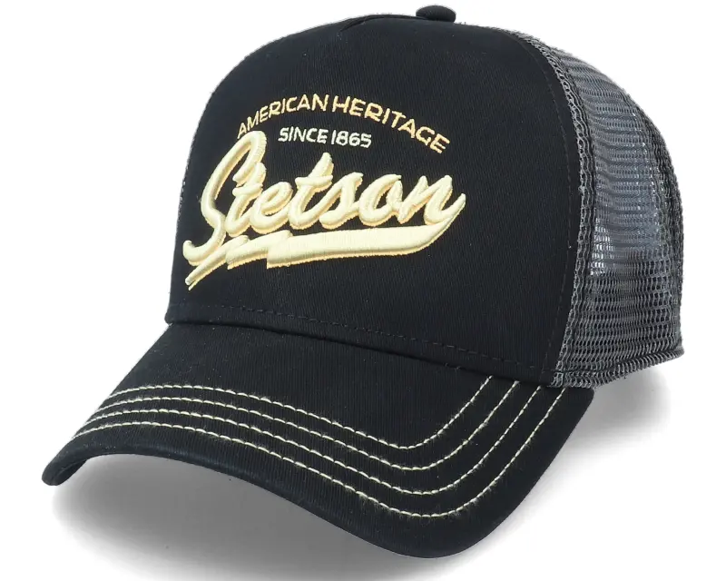 Stetson American Heritage Classic Black Trucker online