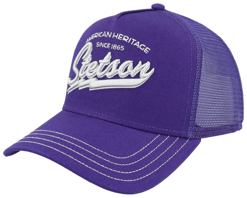 Stetson American Heritage Classic Violet A-Frame Trucker online