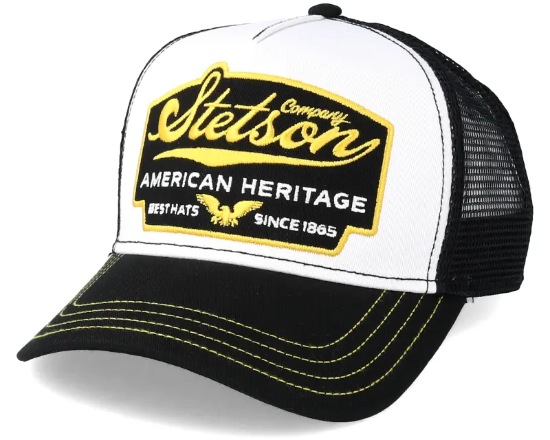 Stetson American Heritage White/Black Trucker online