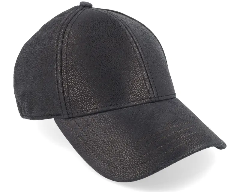 Stetson Baseball Cap Chevrette Cowhide Black Earflap Fitted online