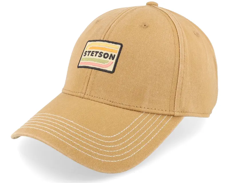 Stetson Baseball Cap Cotton Beige Adjustable online