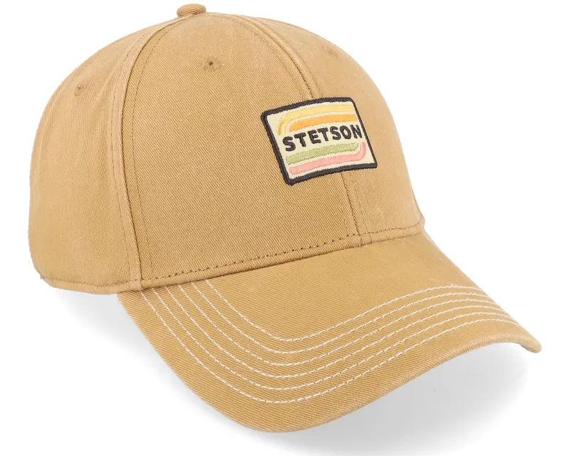 Stetson Baseball Cap Cotton Beige Adjustable online
