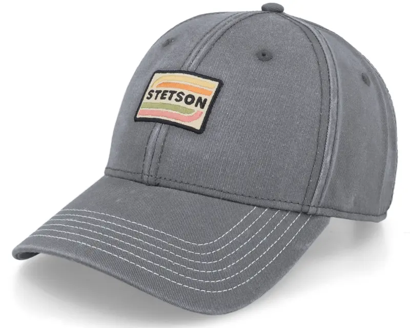 Stetson Baseball Cap Cotton Grey Adjutable online