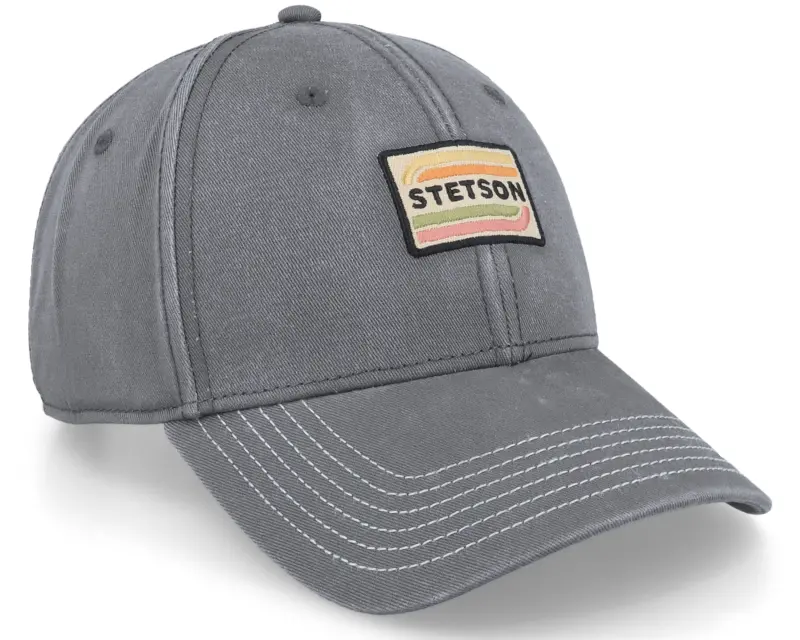Stetson Baseball Cap Cotton Grey Adjutable online