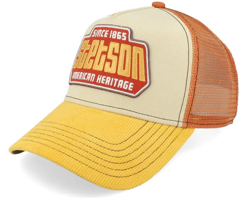Stetson Brickstone Beige/Yellow Trucker online