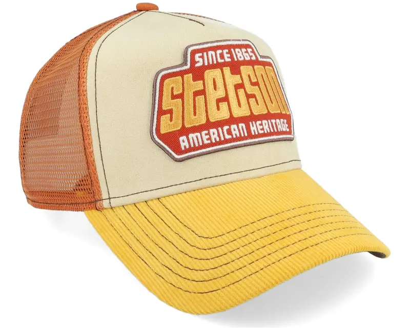 Stetson Brickstone Beige/Yellow Trucker online