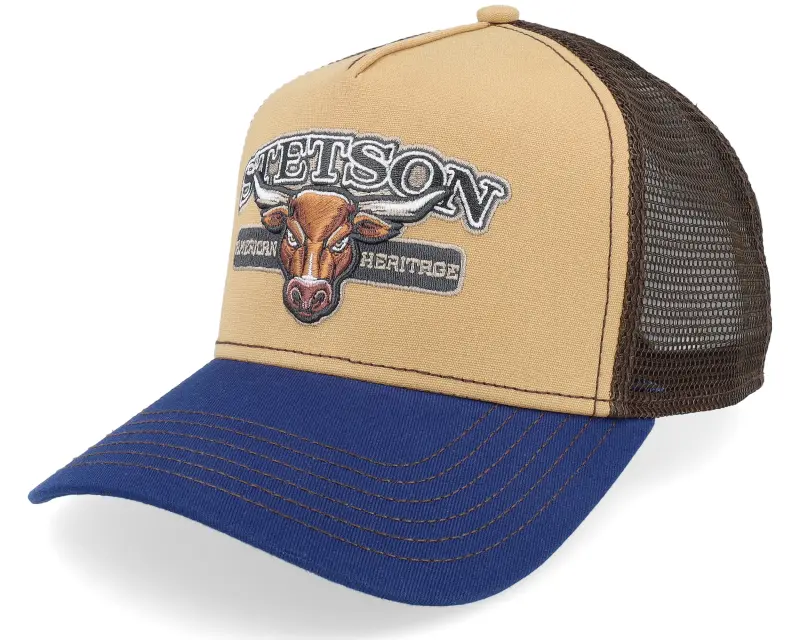 Stetson Bull Blue/Beige Trucker online
