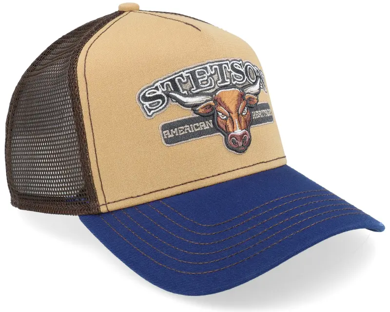 Stetson Bull Blue/Beige Trucker online