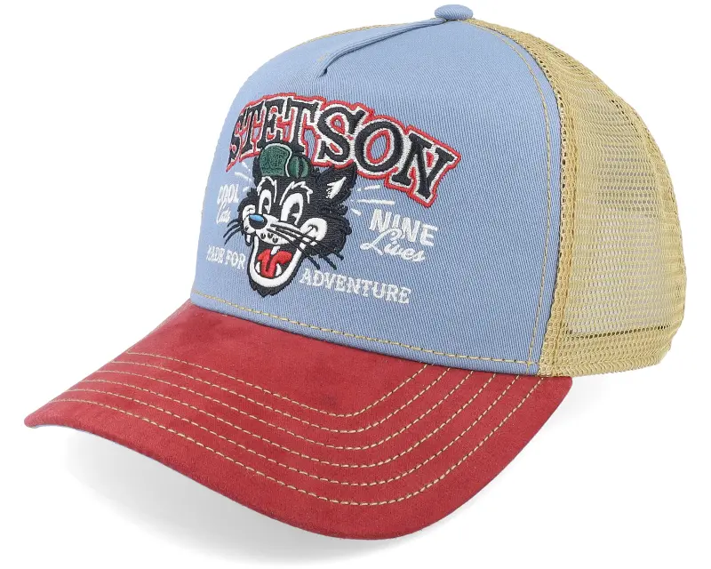Stetson Cool Cats Blue/Red Trucker online