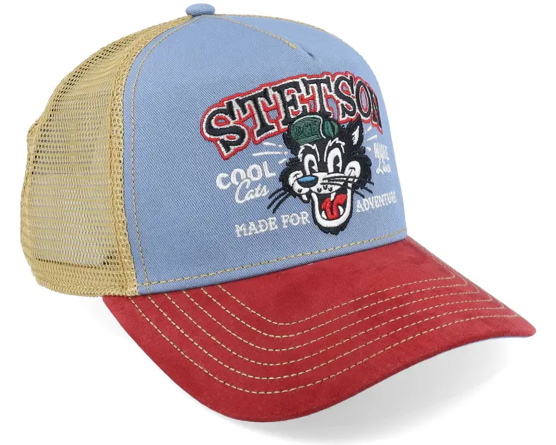 Stetson Cool Cats Blue/Red Trucker online