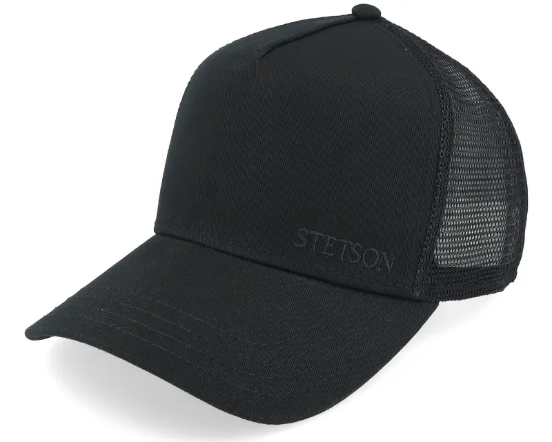 Stetson Cotton Black Trucker online