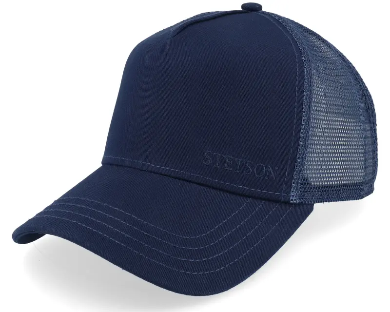 Stetson Cotton Navy Trucker online