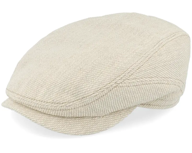 Stetson Driver Cap Cotton/Lin Twill Beige/Off White Flat Cap online