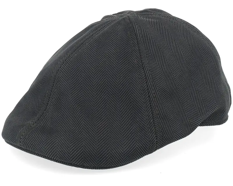 Stetson Duck Herringbone Dark Olive Herringbone Flat Cap online