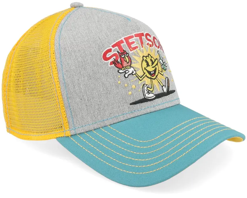 Stetson Fun Grey/Turquise/Melange A-Frame Trucker online