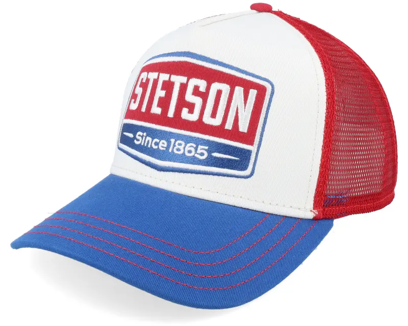 Stetson Gasoline White/Red/Royal Trucker online