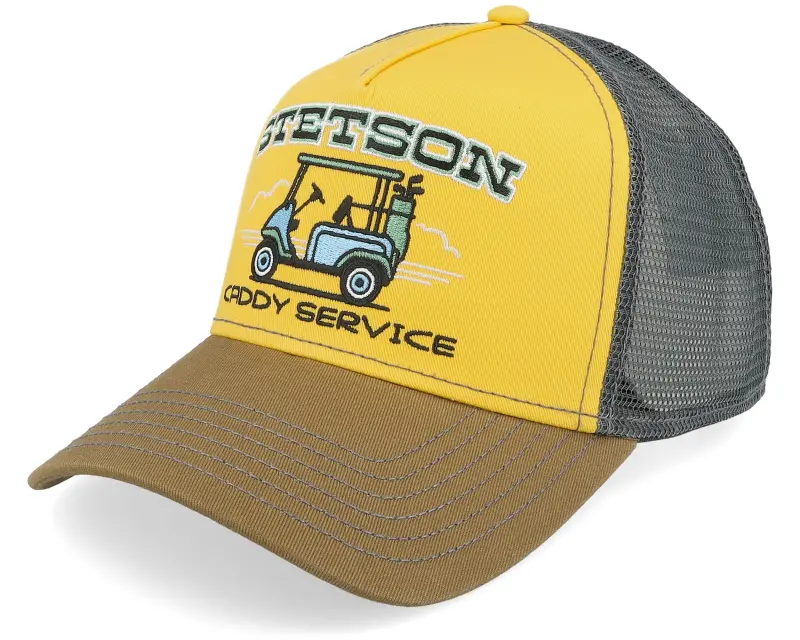 Stetson Golf Caddy Service Yellow/Brown/Black Trucker online