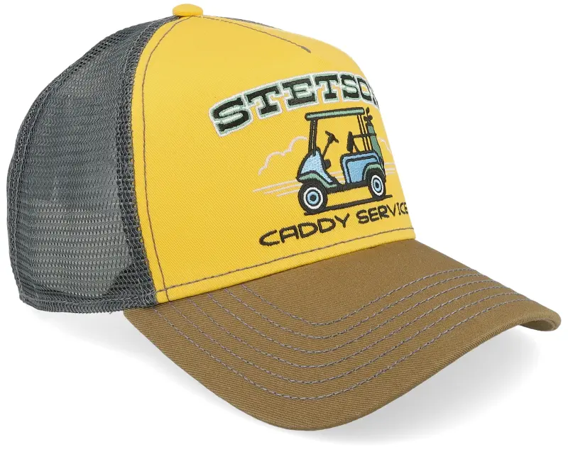 Stetson Golf Caddy Service Yellow/Brown/Black Trucker online