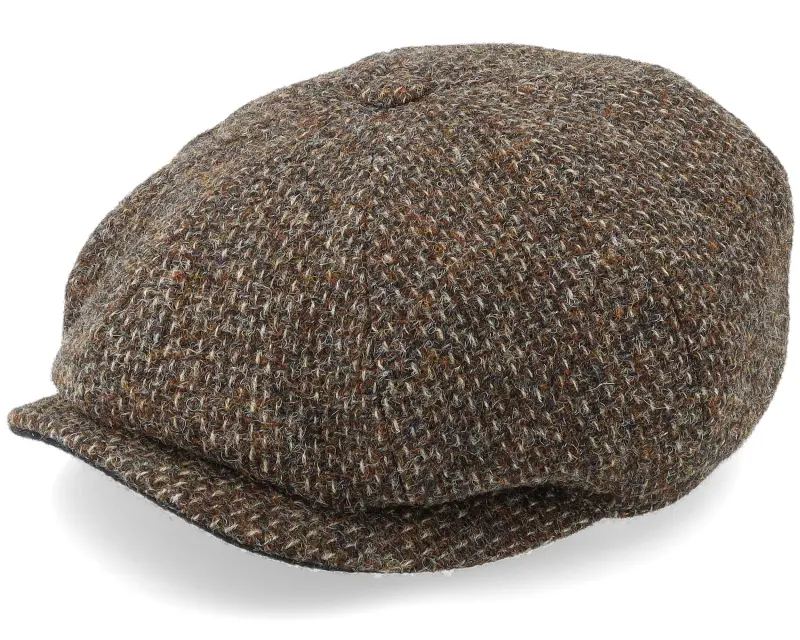 Stetson Hatteras Wool Brown Flat Cap online
