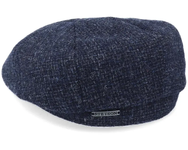 Stetson Hatteras Wool Navy Flat Cap online