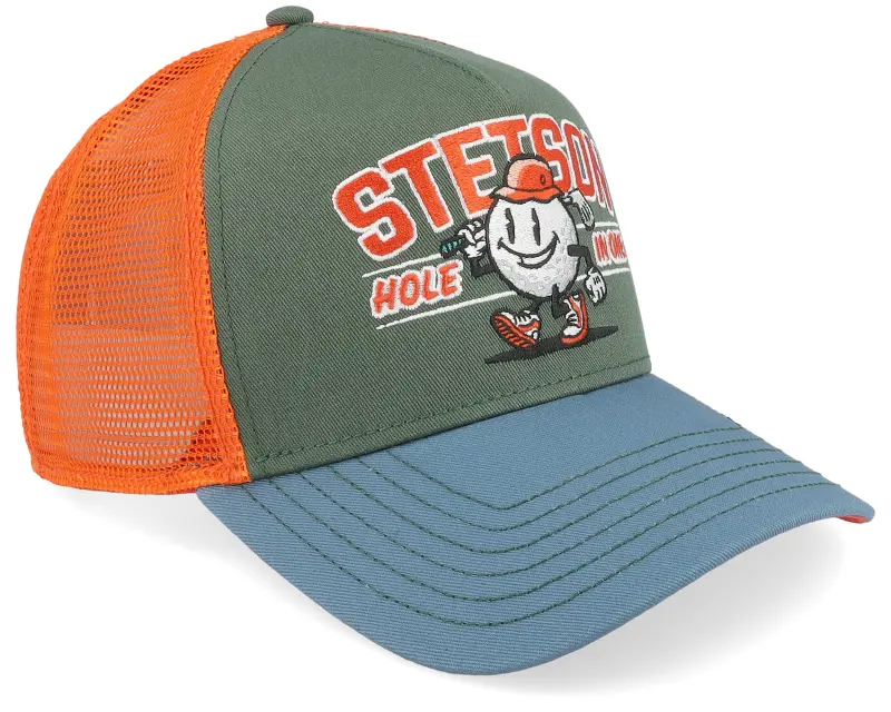 Stetson Hole In One Green/Blue/Orange Trucker online
