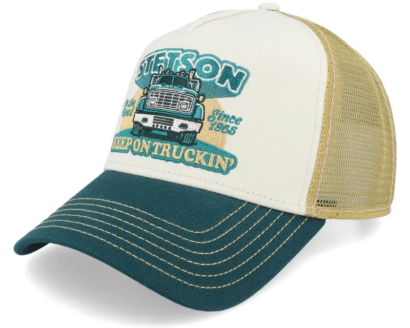 Stetson Keep On Trucking Green/Sand Trucker online