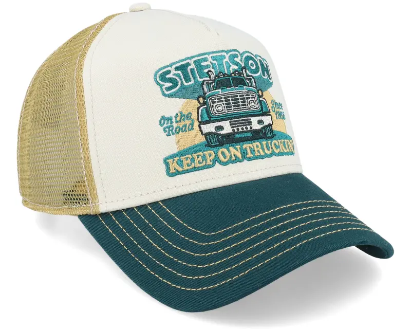 Stetson Keep On Trucking Green/Sand Trucker online