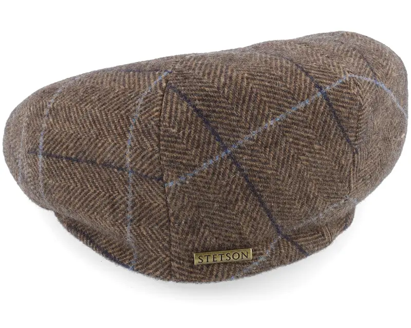 Stetson Kent Wool Ef Brown Earflap Flatcap online