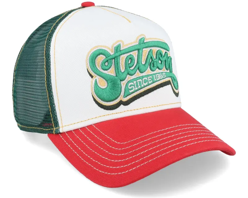 Stetson Lettering Red/Off White Trucker online