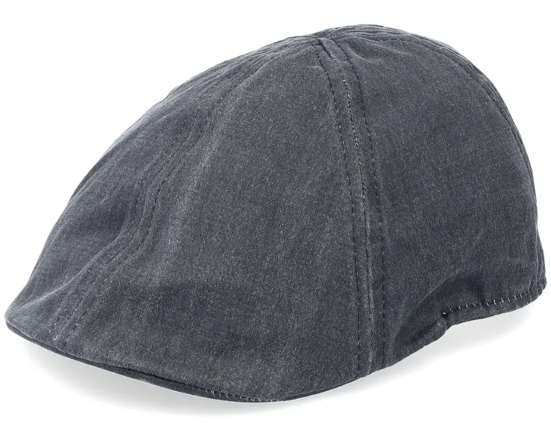 Stetson Level Co/Pe Black Flat Cap online