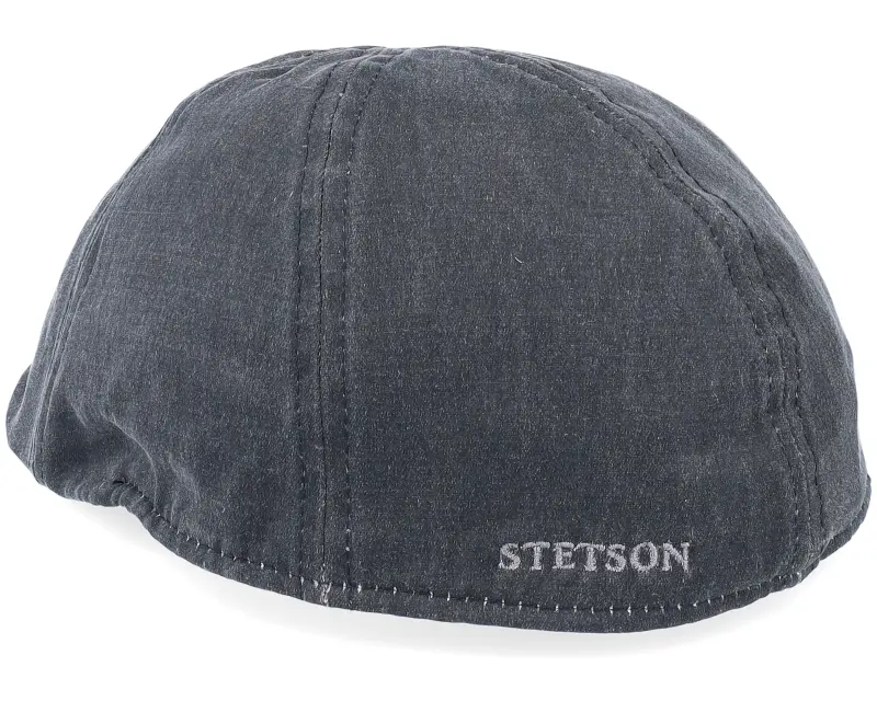 Stetson Level Co/Pe Black Flat Cap online