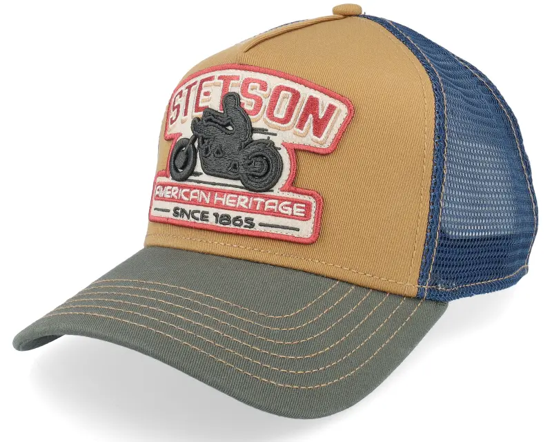 Stetson Motorcycle Beige/Olive Trucker online