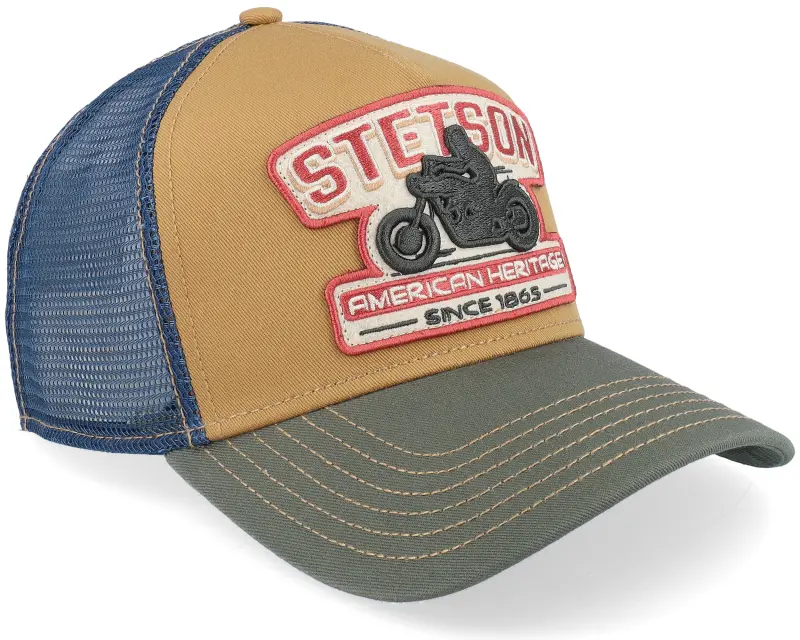 Stetson Motorcycle Beige/Olive Trucker online