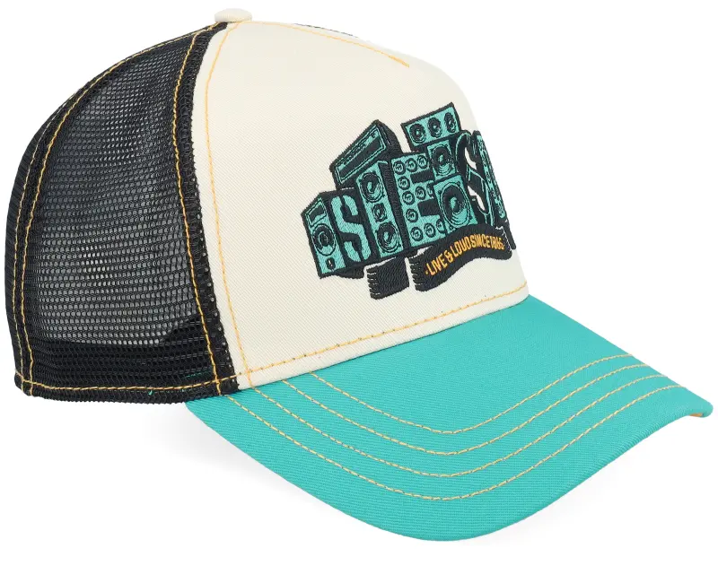 Stetson Soundbox Turquoise/Beige A-Frame Trucker online