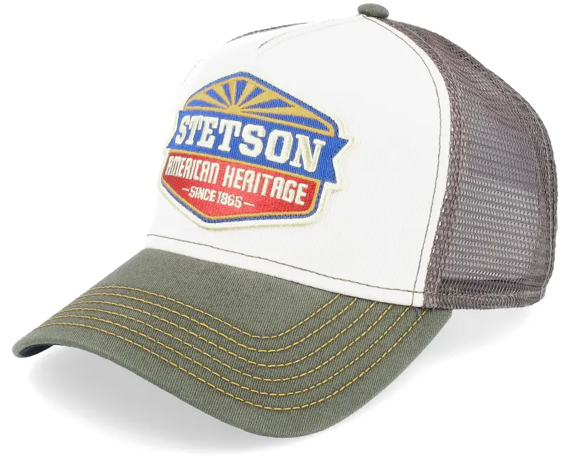 Stetson Sun White/Olive Trucker online