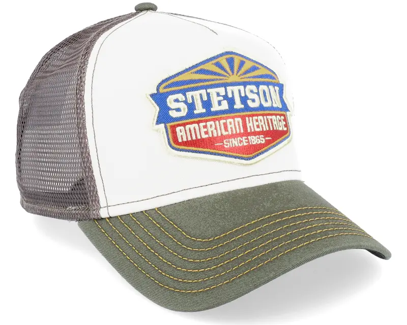 Stetson Sun White/Olive Trucker online