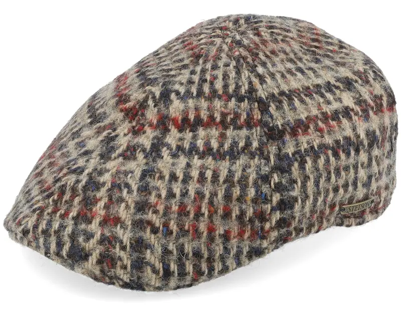 Stetson Texas Virgin Wool Beige/Red Flat Cap online