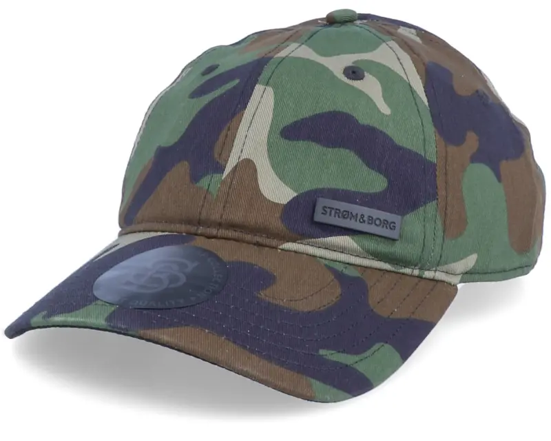 Strøm & Borg Dad Cap Camo Adjustable online