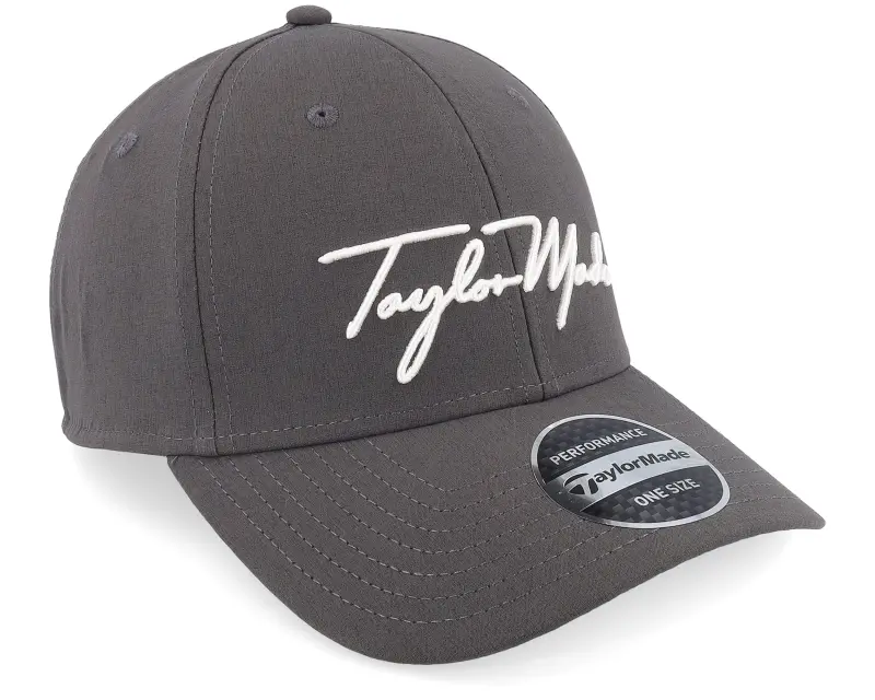 Taylor Made Script Seeker Hat Charcoal Adjustable online