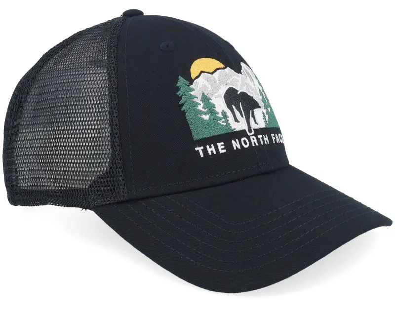 The North Face Embroidered Mudder Black Trucker online