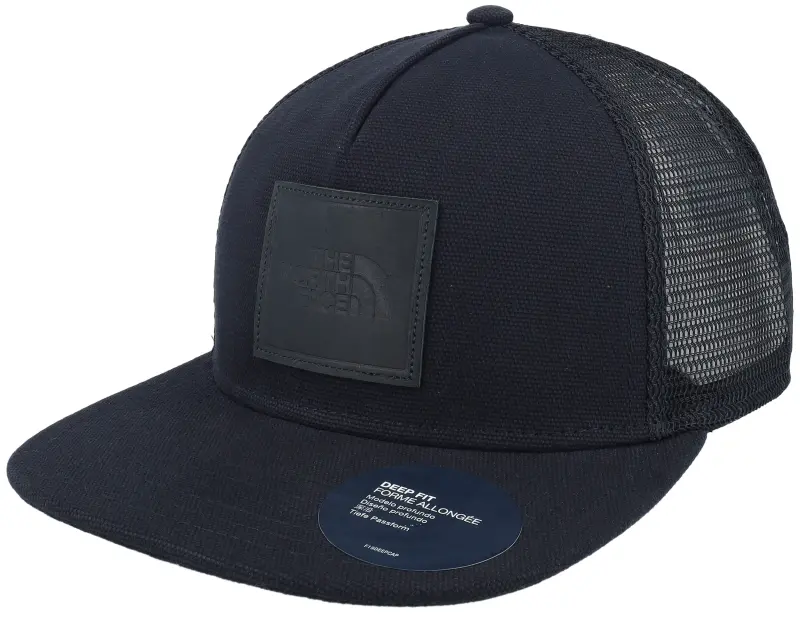 The North Face Half Dome Canvas Black A-Frame Trucker Snapback online
