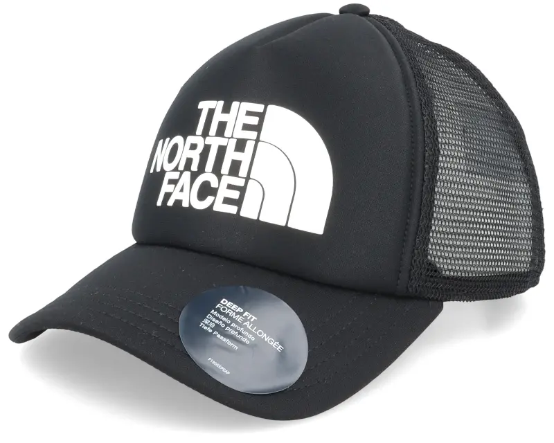 The North Face Logo Black Trucker online
